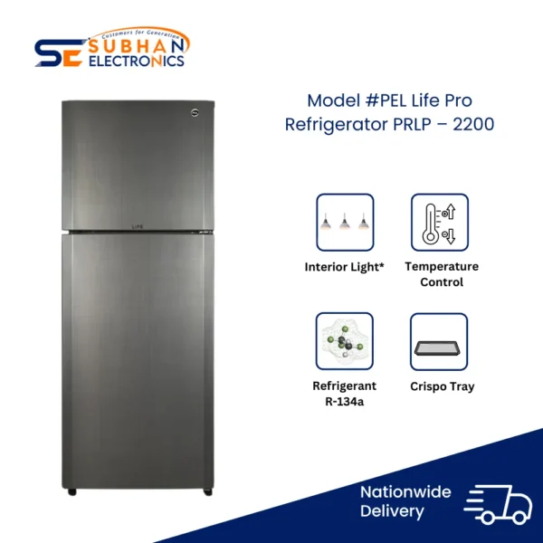 PEL Life Pro Refrigerator PRLP – 2200
