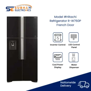 Hitachi Refrigerator R-W760P French Door