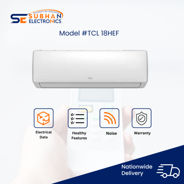 TCL 18HEF 1.5 ton Inverter Air Conditioner Extreme Series (2024)