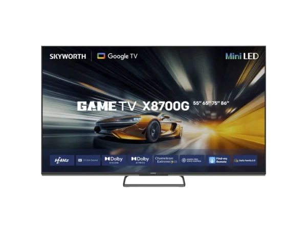 SKYWORTH 75X8700G-QLED Mini LED Google TV