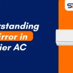 E7 Error in Haier AC